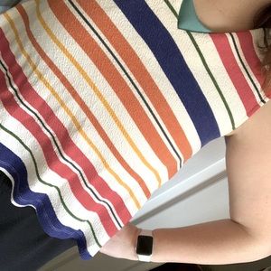 Anthropologie Shirt ❤️🧡💛💚💙